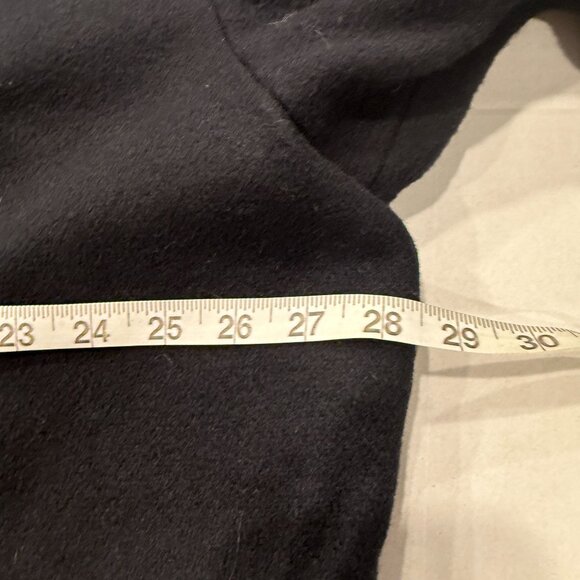 JK Collections New York Men’s Wool Overcoat Black Size 46 Made in USA - Picture 10 of 14